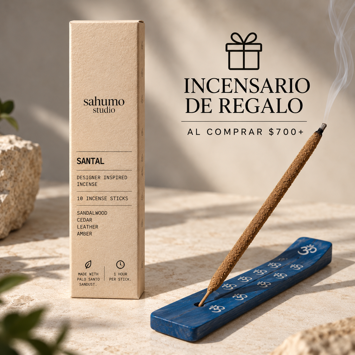Inciensos Santal 33 - 10 varitas